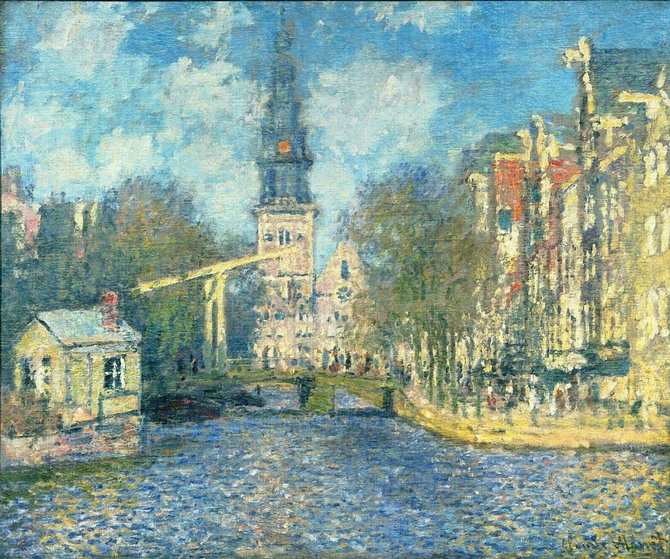 Claude Monet. Southern Church in Amsterdam