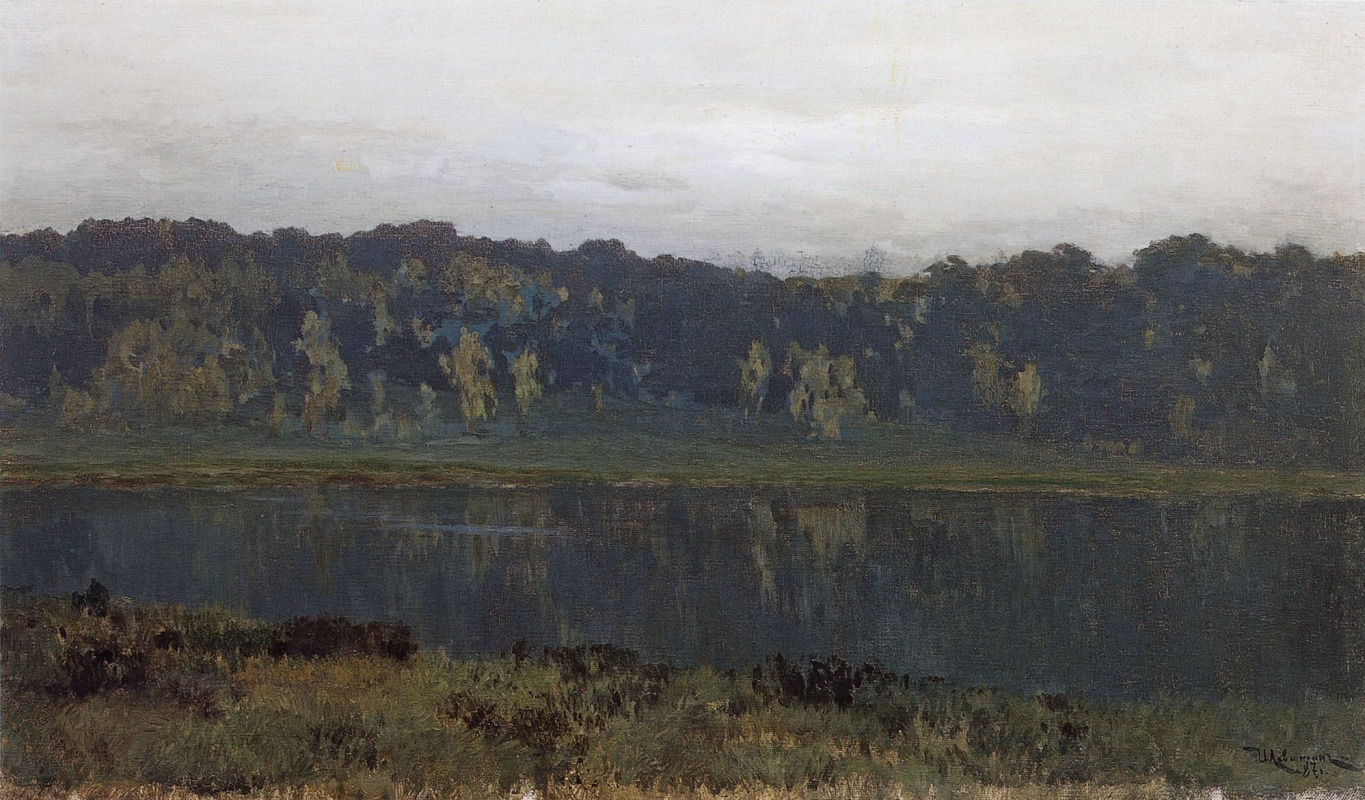 Isaac Levitan. Autumn morning. Fog