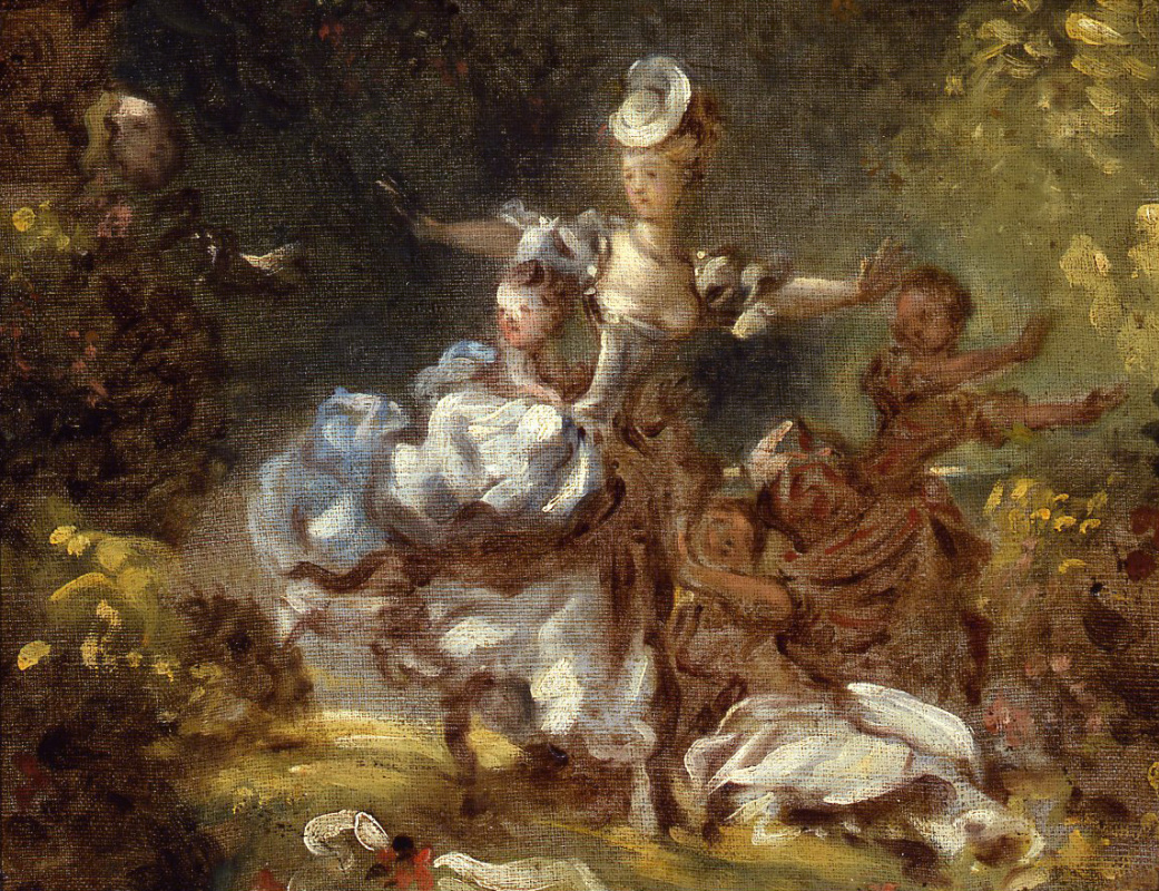 Jean-Honore Fragonard. Sketch for "Persecution"