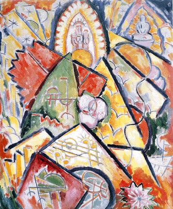 Marsden Hartley. Musical Theme (Oriental Symphony)