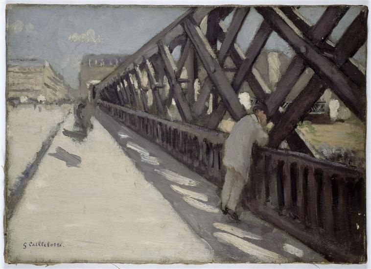 Gustave Caillebotte. Bridge Of Europe