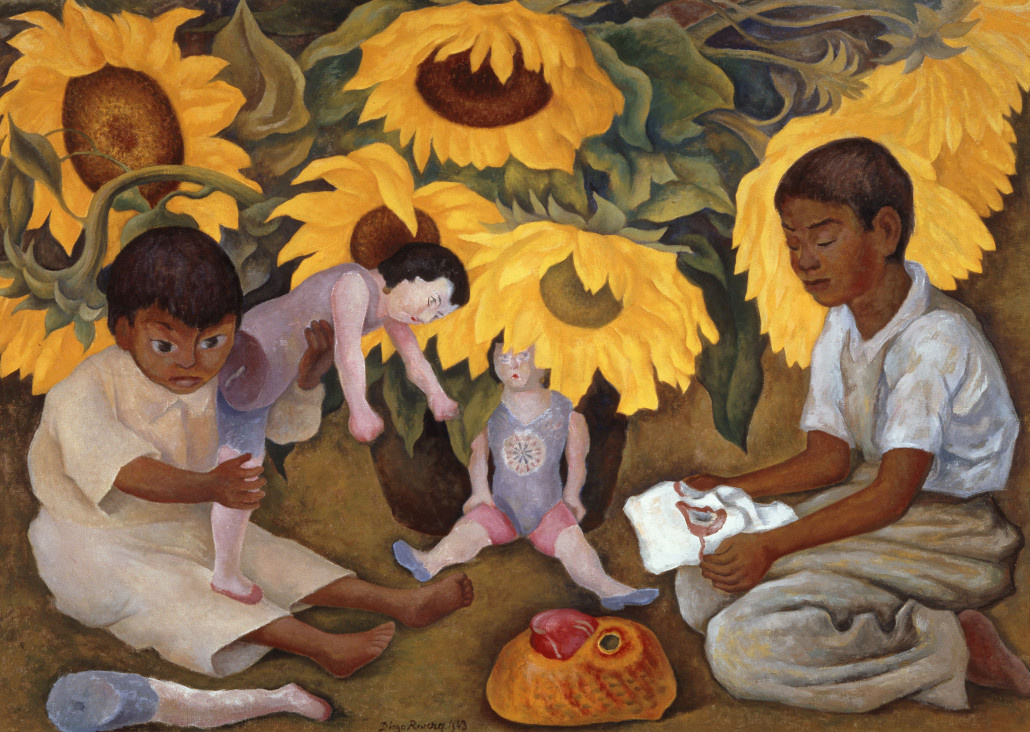 Diego Maria Rivera. Sunflower