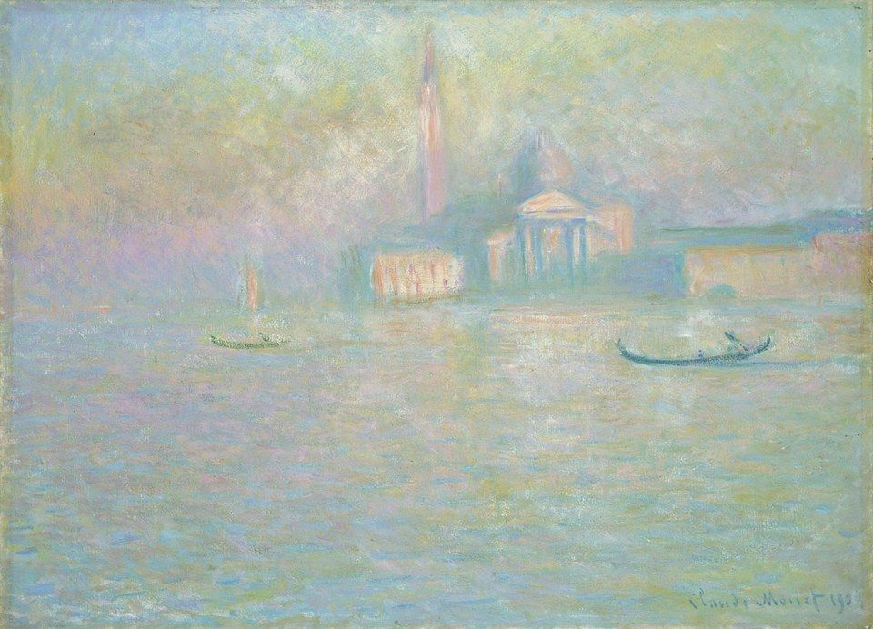 Claude Monet. San Giorgio Maggiore Crepúsculo