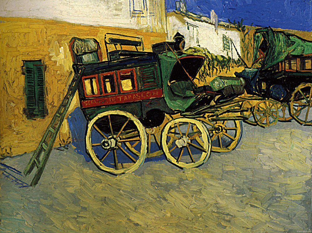Vincent van Gogh. Coach in Tarascon