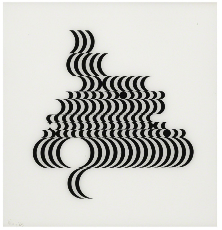 Bridget Riley. Untitled (fragment 2)