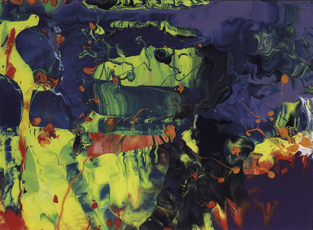 Gerhard Richter. Astrazione. Serie "Aladdin"