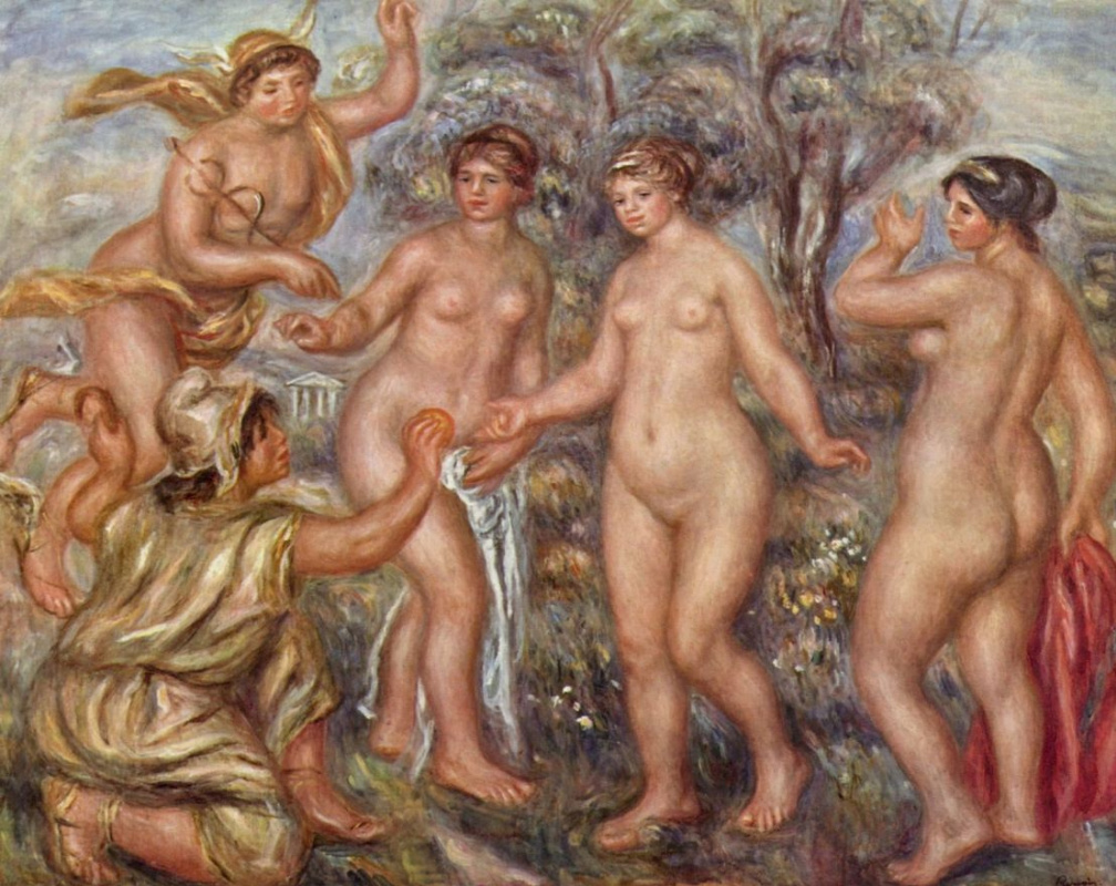 Pierre-Auguste Renoir. The Judgment Of Paris