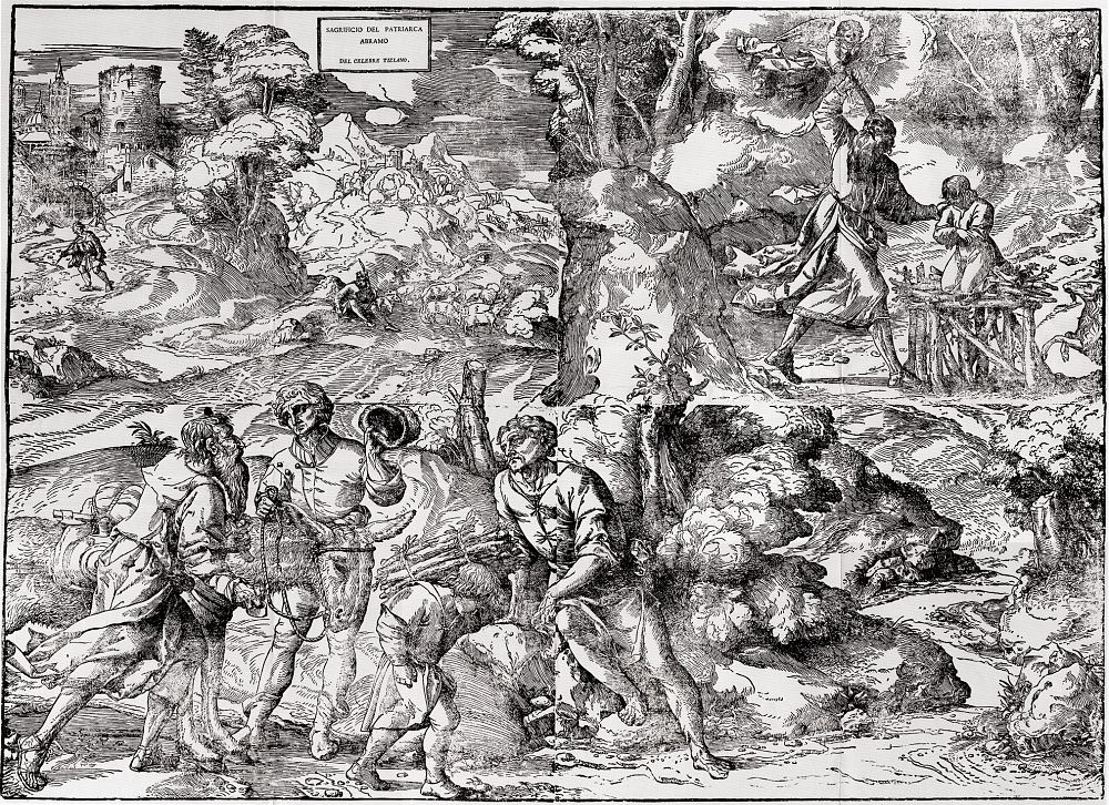 Titian Vecelli. The Sacrifice Of Abraham
