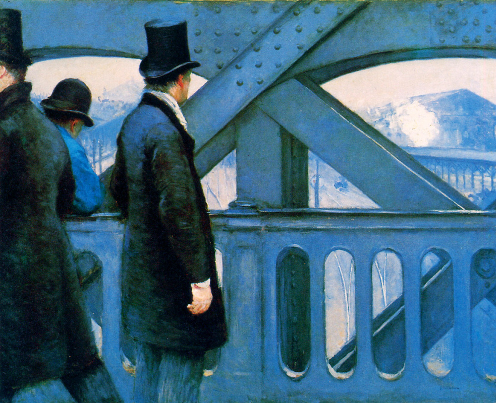 Gustave Caillebotte. European bridge