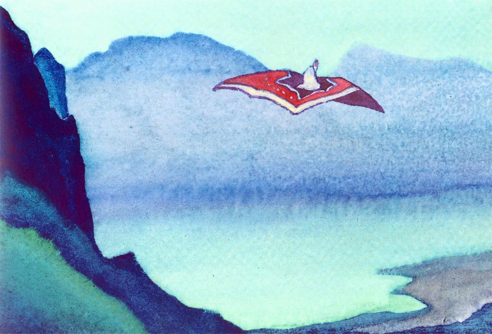 Nicholas Roerich. Chinese tale. Sketch