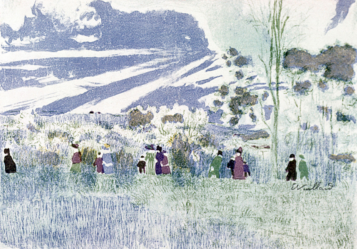Jean Edouard Vuillard. Across the Fields