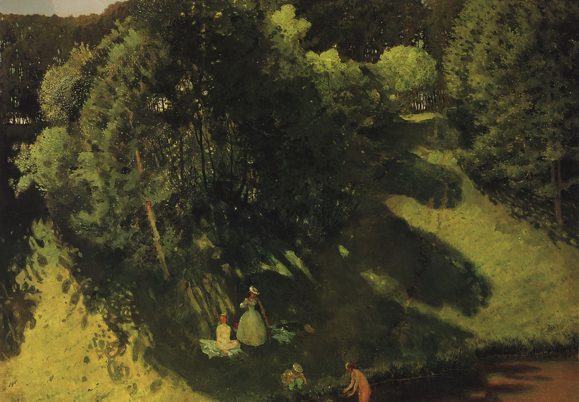 Konstantin Somov. Bathers