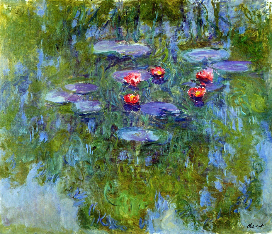 Claude Monet. Water lilies