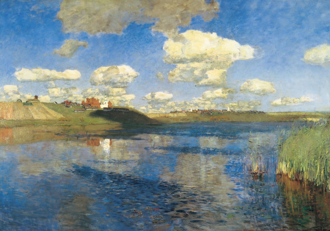 Isaac Levitan. The lake. Russia