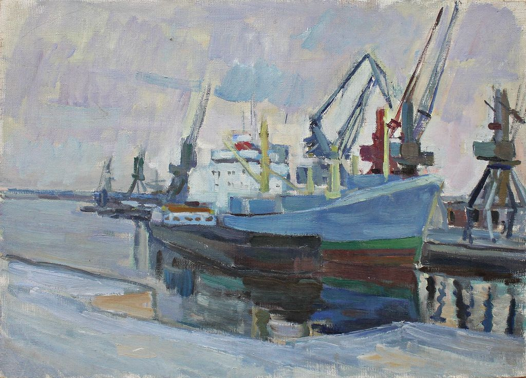 Boris Stepanovich Petrov. Sea port