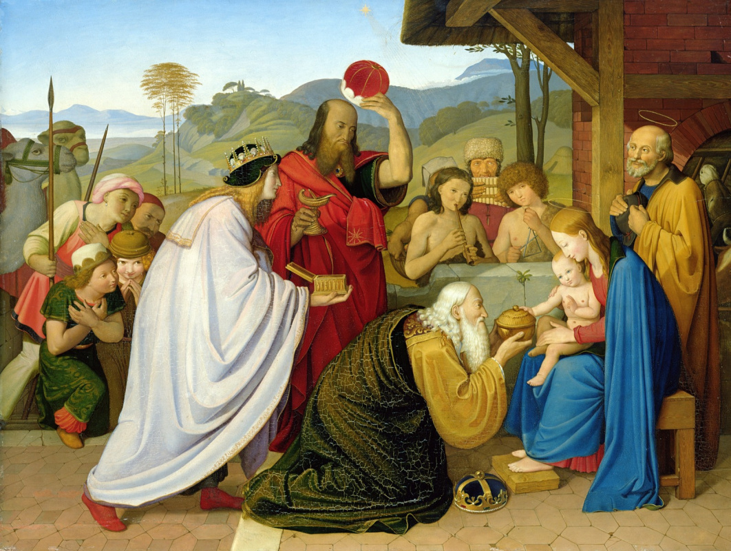 Johann Friedrich Overbeck. Adoration of the Magi