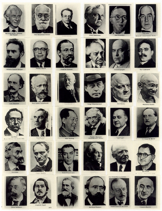 Gerhard Richter. Series "48 portraits" 1971 - 1972