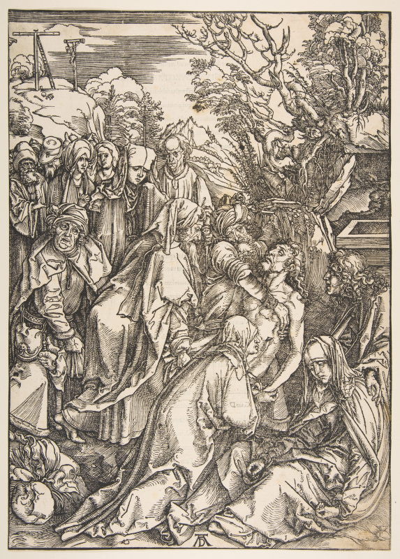 Albrecht Dürer. The Burial Of Christ