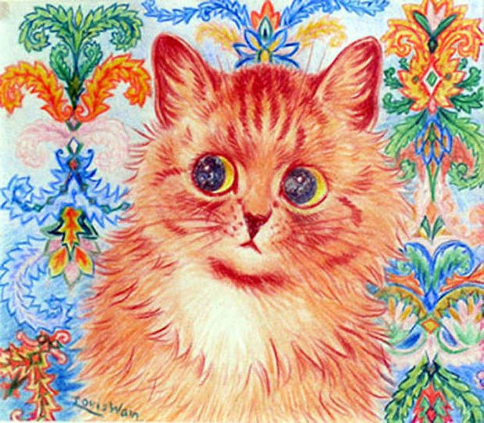 Louis Wain. Kitty