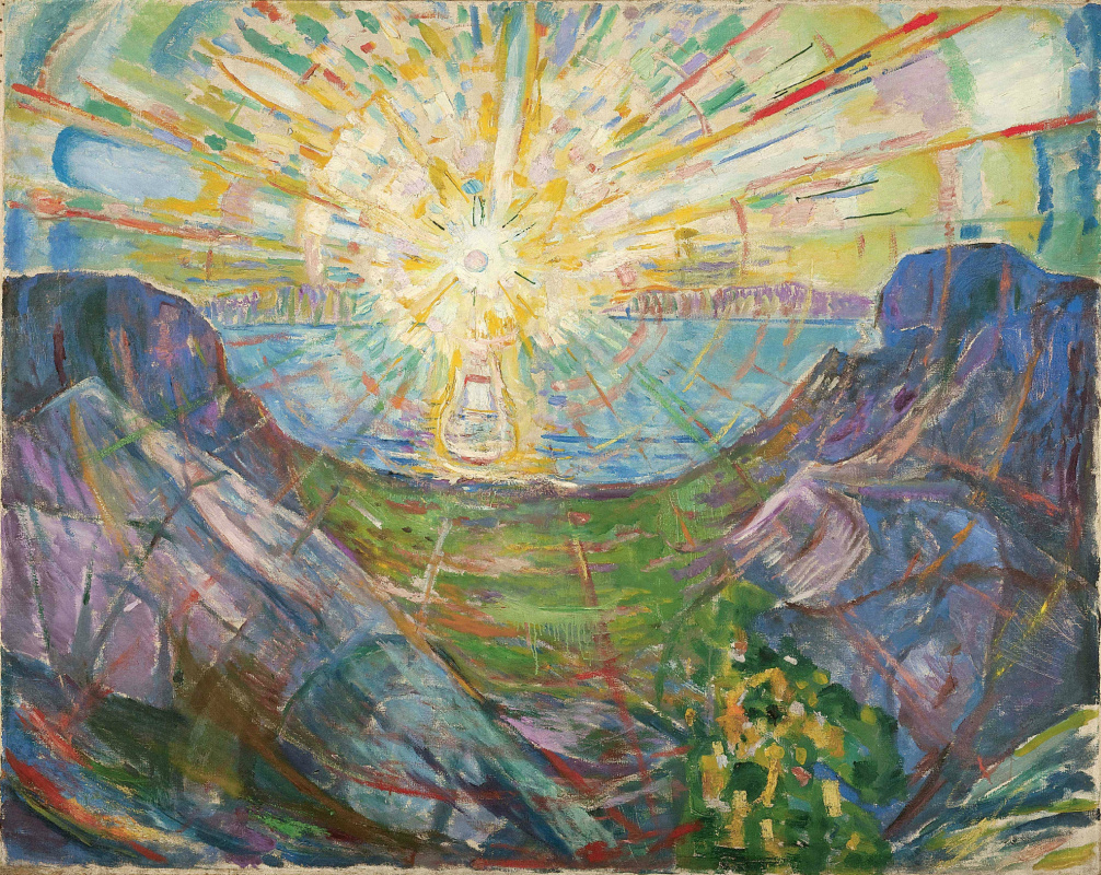 Edward Munch. The sun