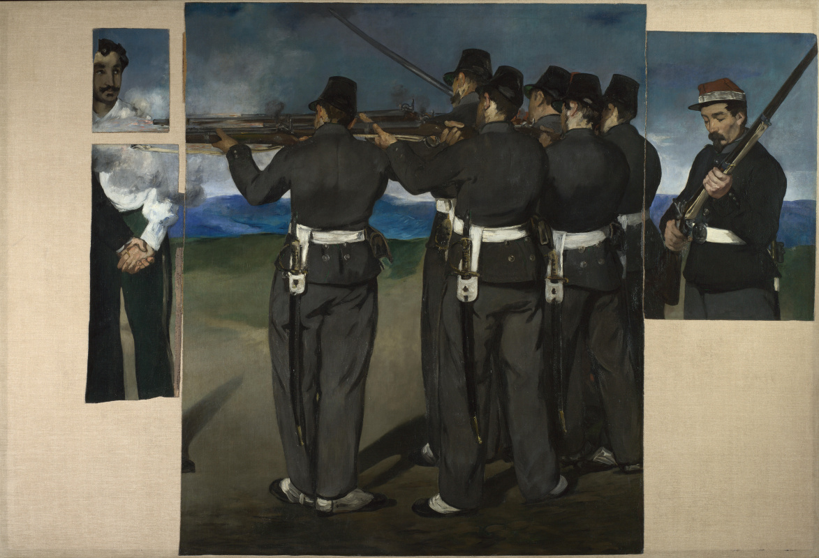 Edouard Manet. L'exécution de l'empereur Maximilien