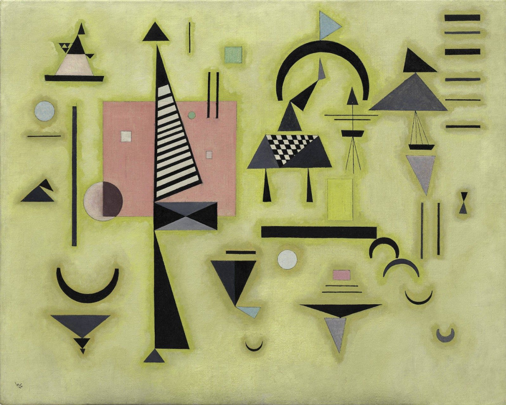 Wassily Kandinsky. Decisive pink