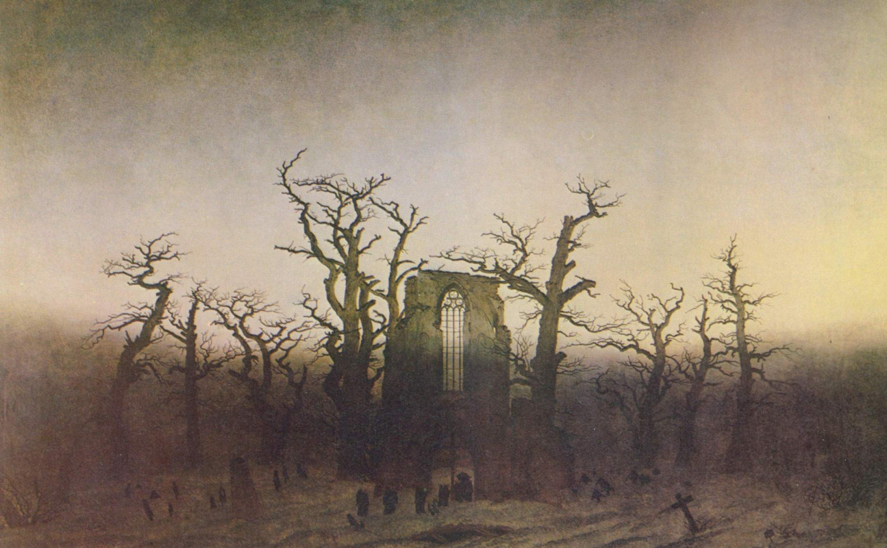 Caspar David Friedrich. Oak Grove Abbey