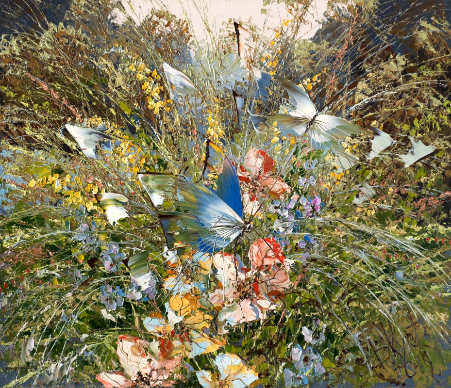 Dmitry Alexandrovich Kustanovich. Butterflies and herbs
