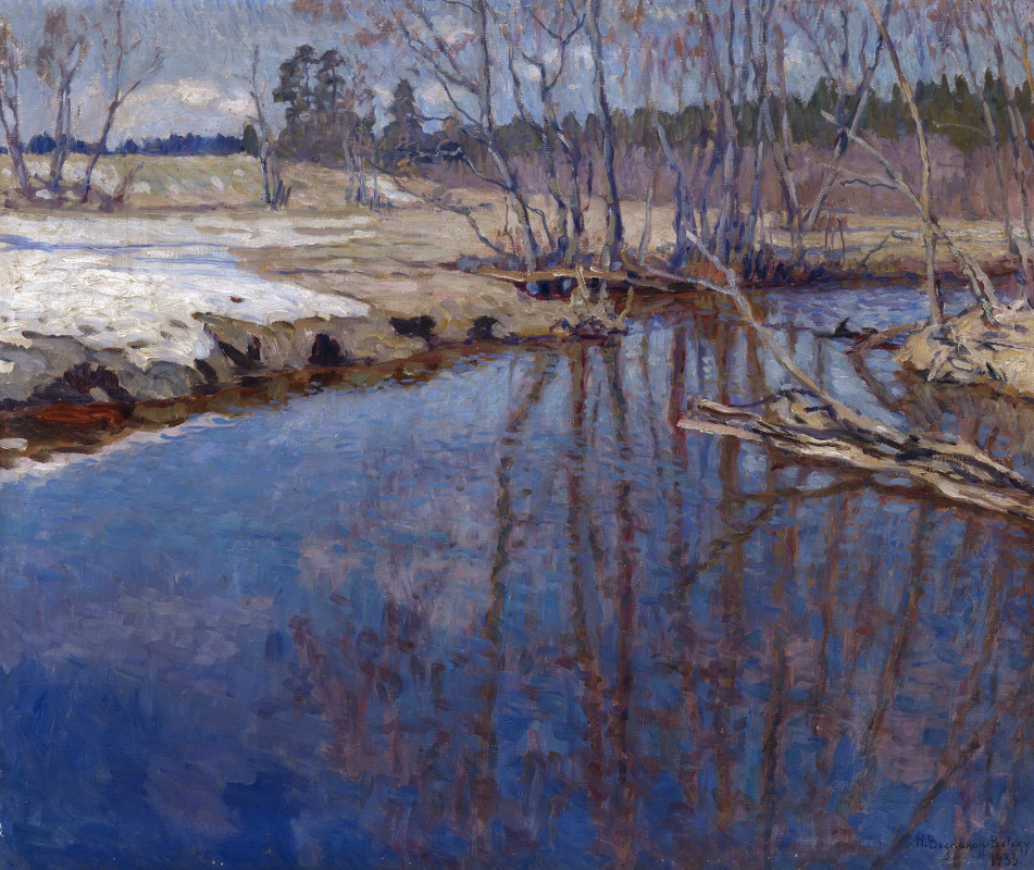 Nikolay Petrovich Bogdanov-Belsky. Melt water