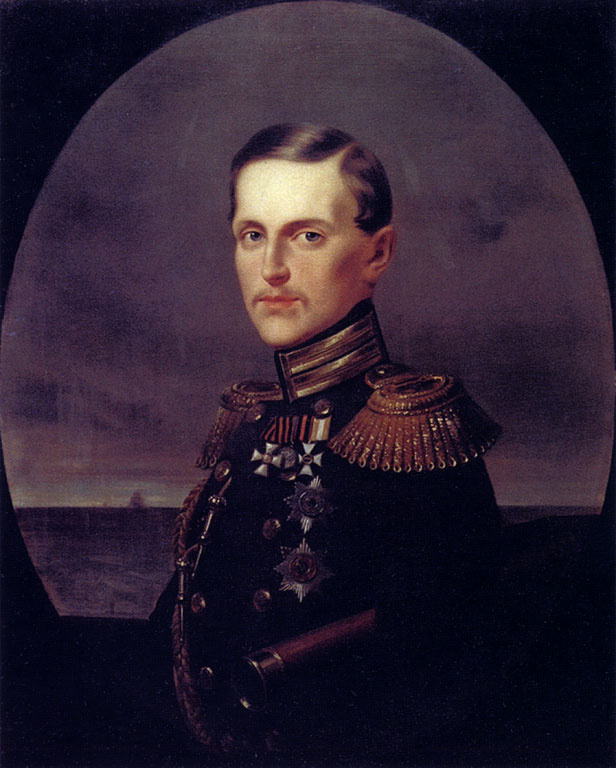 Ivan Nikolayevich Kramskoy. Portrait of Grand Duke Konstantin Nikolaevich