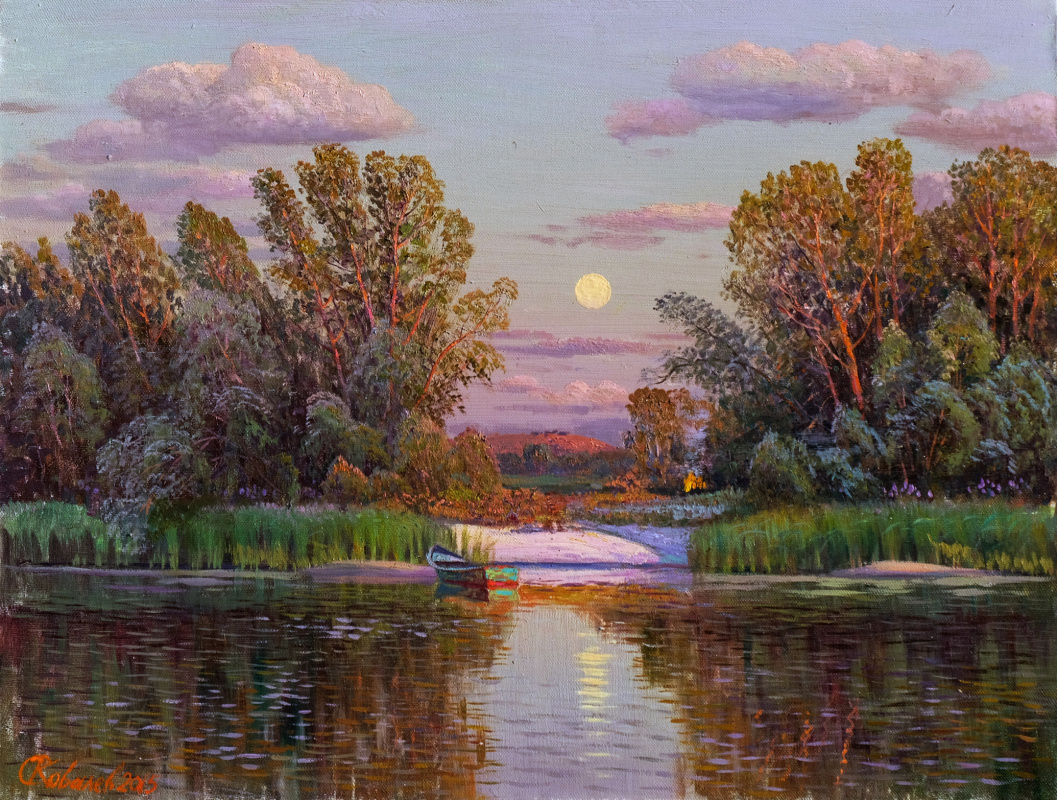 Sergey Aleksandrovich Kovalev. "An Evening on the Don"