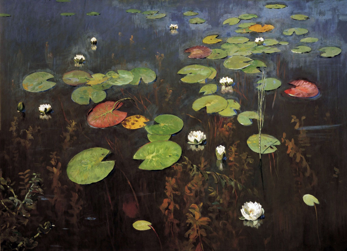 Isaac Levitan. Lilies. Nenuphar