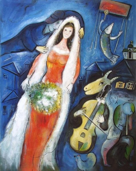 Marc Chagall. La sposa