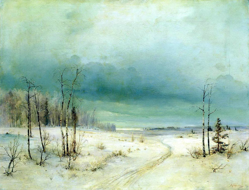 Alexey Savrasov. Winter