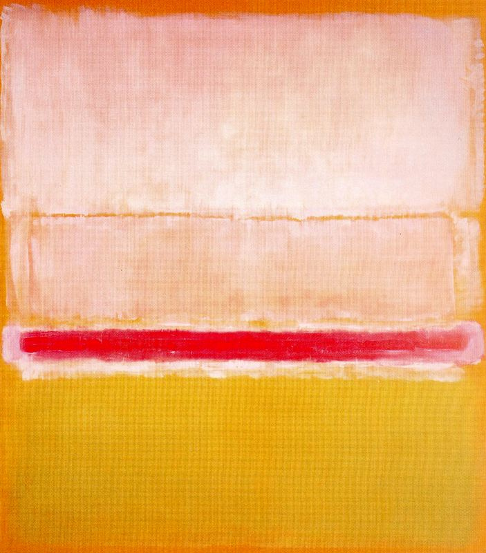 Rothko Mark.  No. 2 (White, red and yellow)