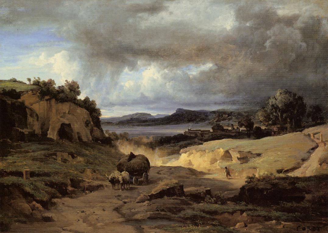 Camille Corot. Roman Campania (La Chervara)