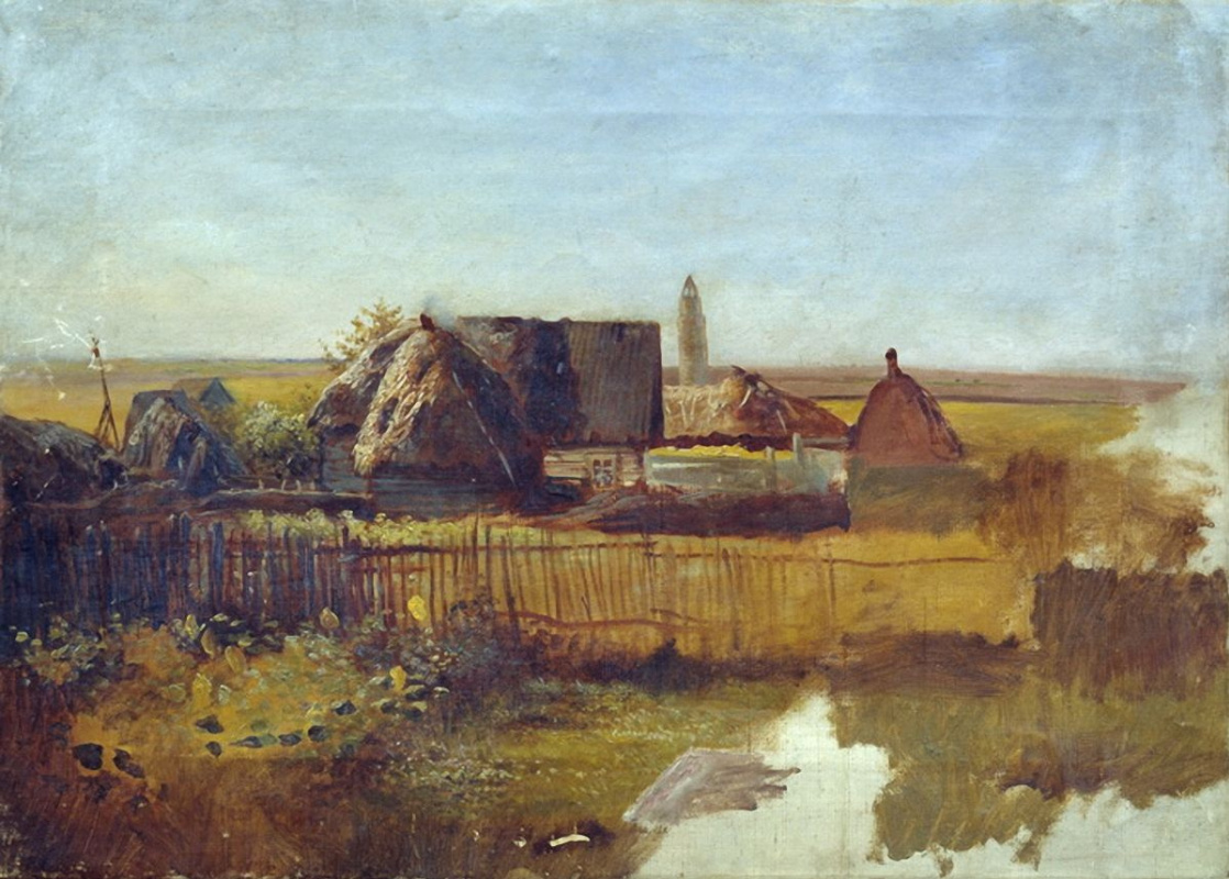 Efim Efimovich Volkov. Rural landscape