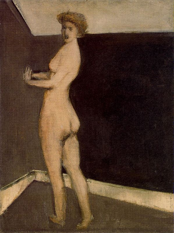 Rothko Mark. Naked girl