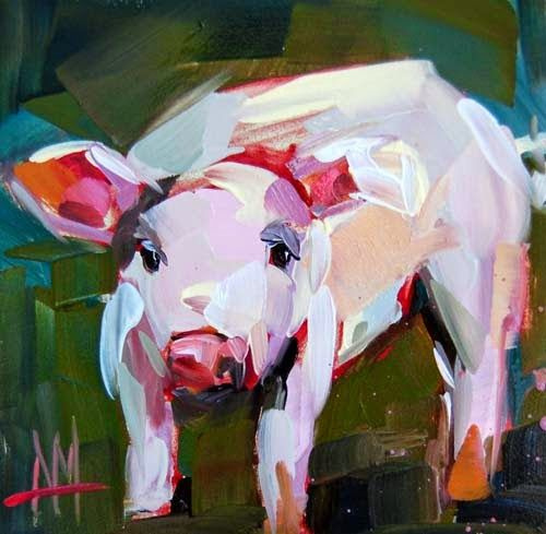 Angela Moulton. Petit cochon