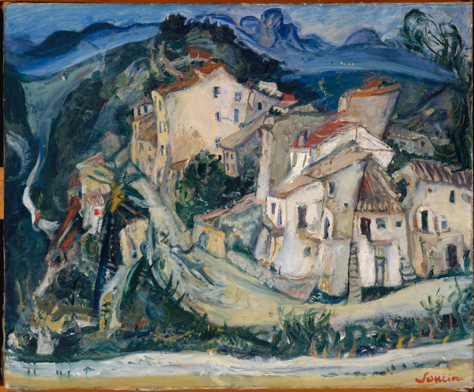 Chaim Soutine. Landscape at Cagnes