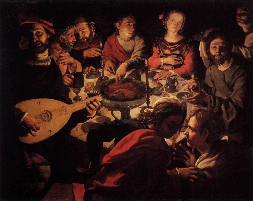 Jan Cornelis Vermein. Marriage in Cana