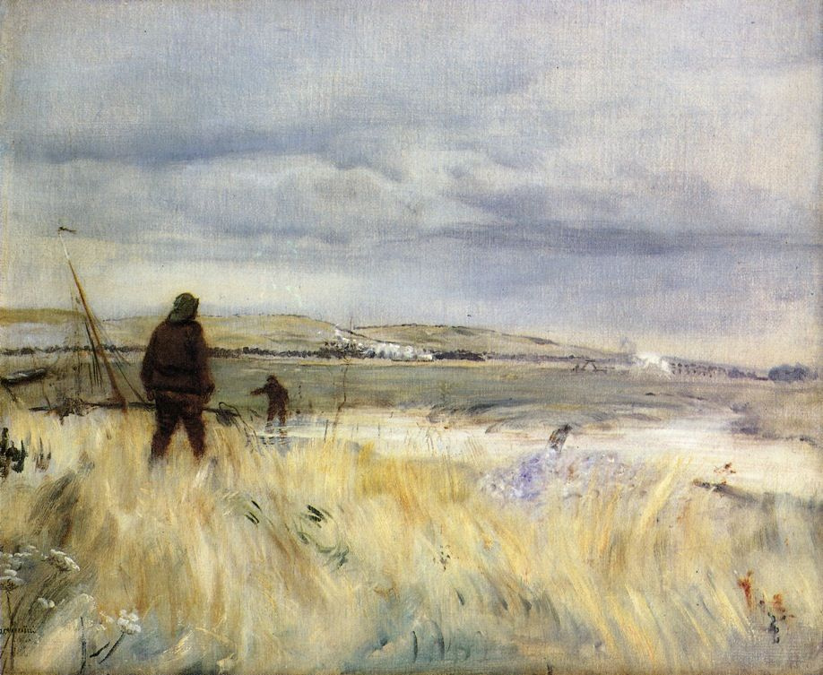 Jean-François Raffaelli. Breton fishermen