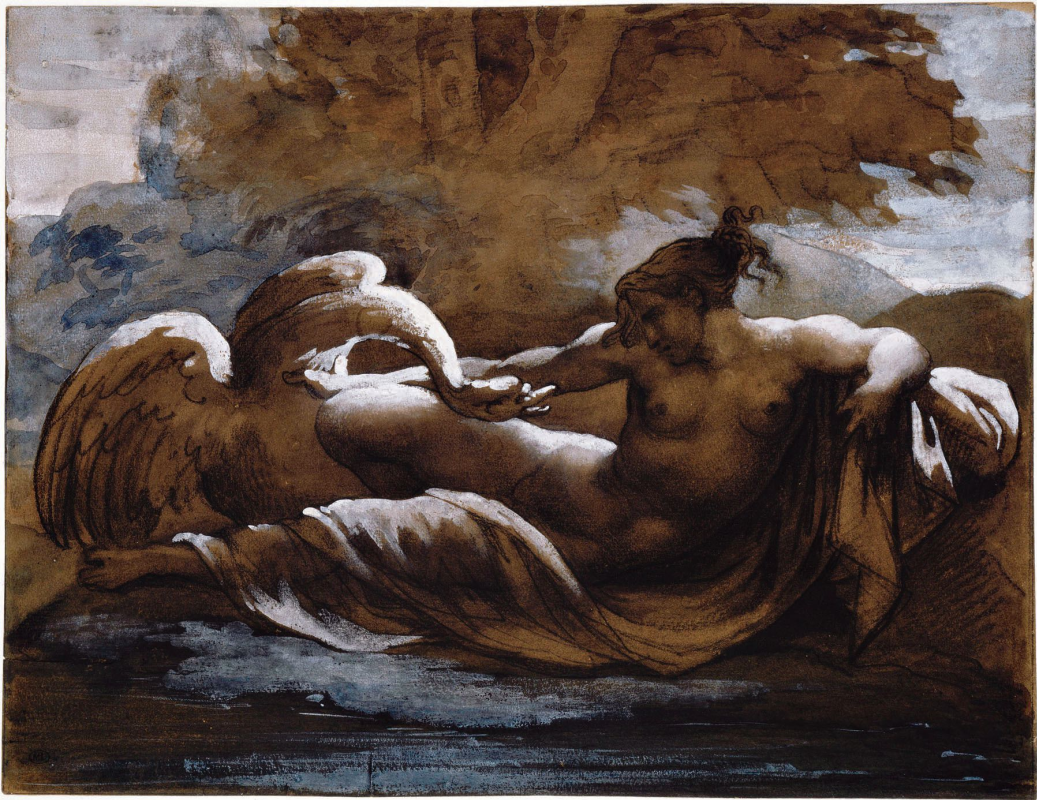 Théodore Géricault. Leda and the Swan