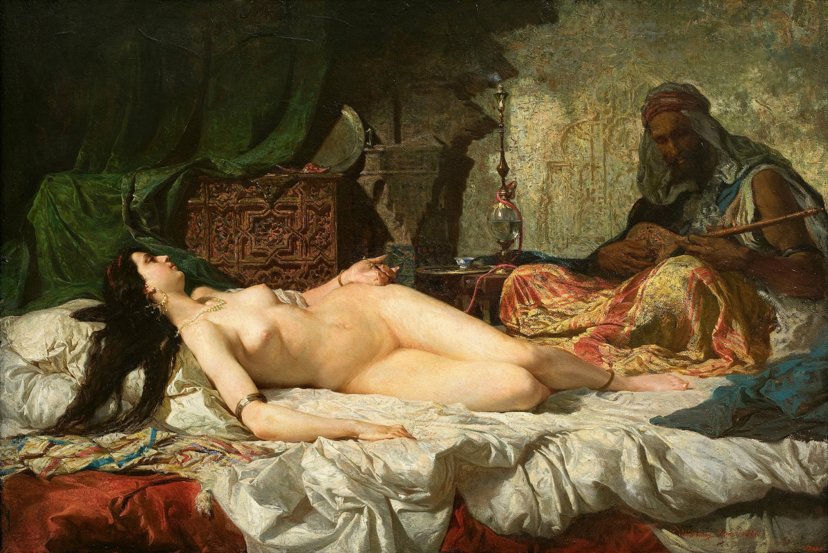 Mariano Fortuny y Marsal. Odalisque