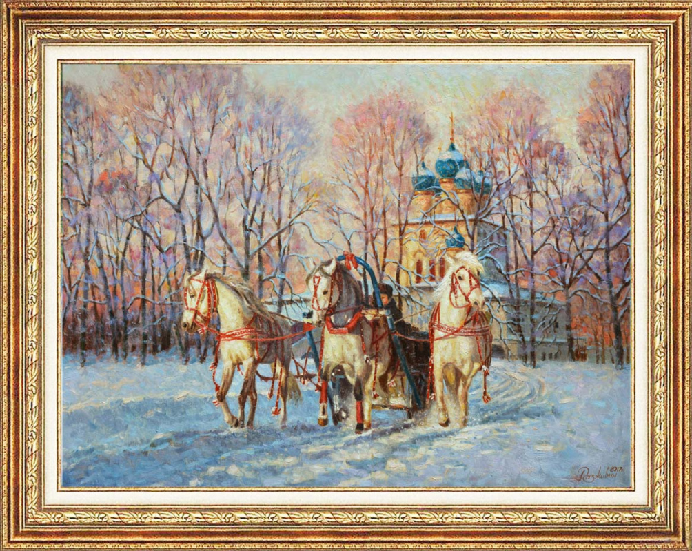 Igor Razzhivin. A miracle - the Russian winter!