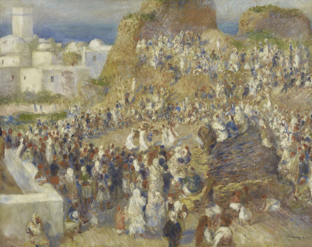 Pierre-Auguste Renoir. The Mosque (Arab Festival)