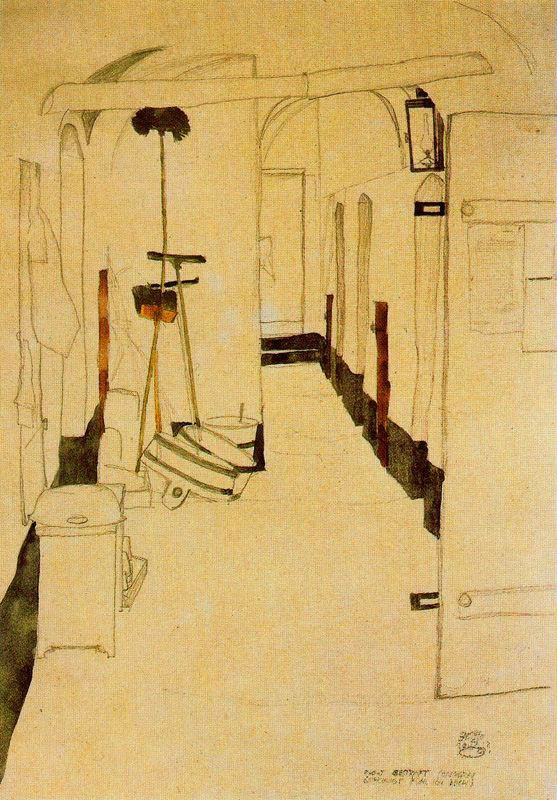 Egon Schiele. Prison. "I feel not punished but purified"