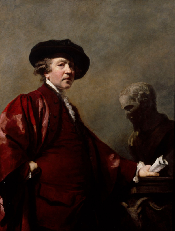 Joshua Reynolds. Self-portrait