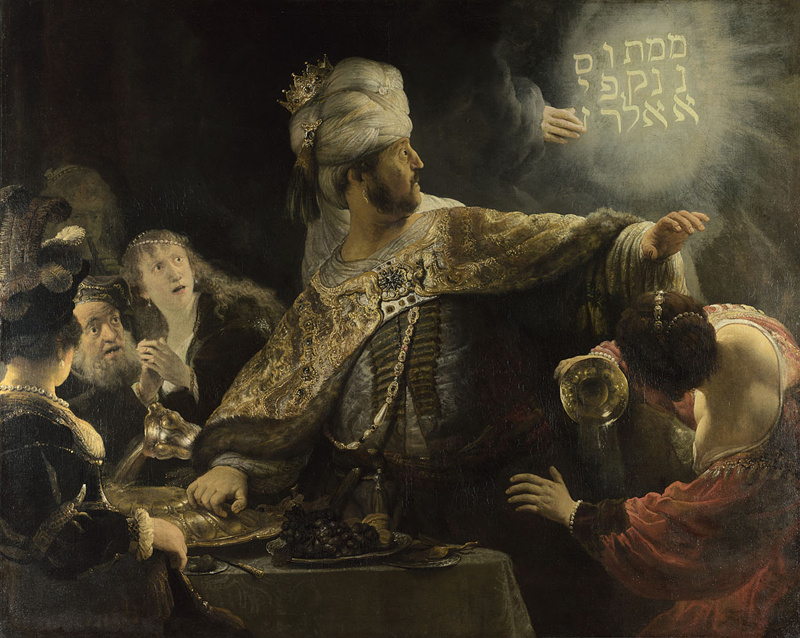 Rembrandt Harmenszoon van Rijn. The Feast Of Belshazzar