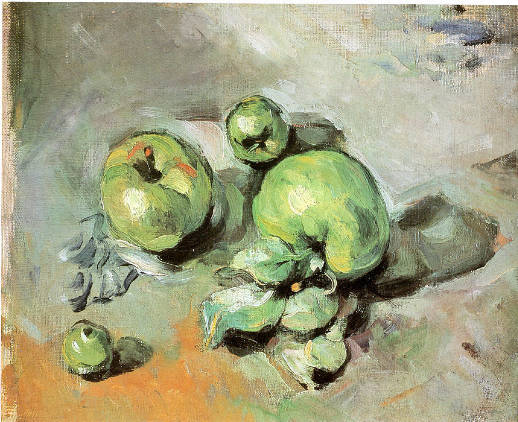 Green apples, 1873 by Paul Cezanne: History, Analysis & Facts